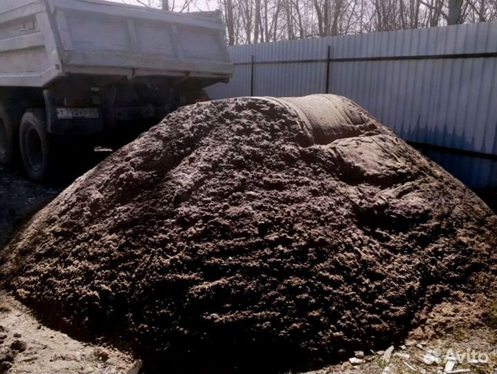 Песок с карьера