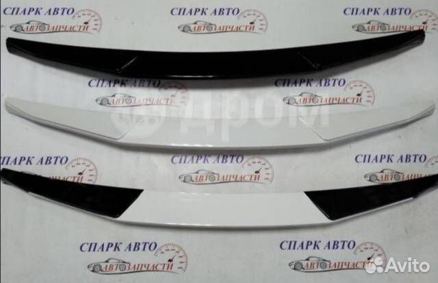 Спойлер под стекло двери Toyota Land Cruiser Prado