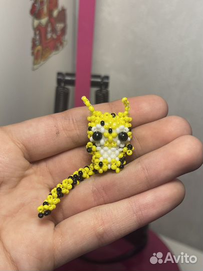 Мини амигуруми из бисера