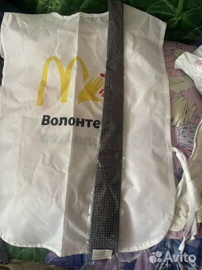 Галстук мужской новый макдоналдс