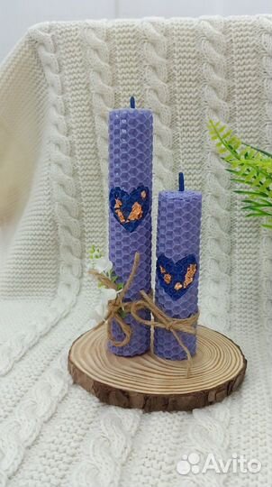 Набор свечей из вощины