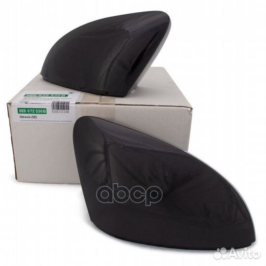 Накладки на зеркала черные 5E0072530B VAG