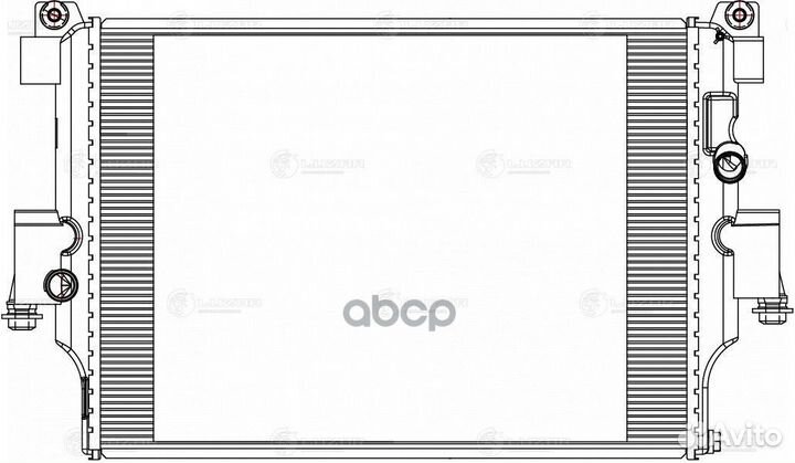 Радиатор охл. для а/м Exeed TXL (19) 1.6T/2.0T