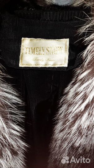 Шубка норковая короткая с капюшоном