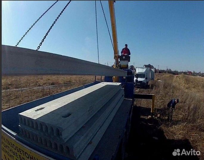 Плиты пустотелые для прорабов