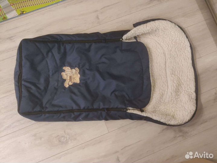 Зимний конверт в коляску