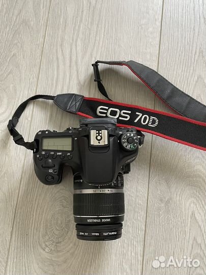 Фотоаппарат canon 70d