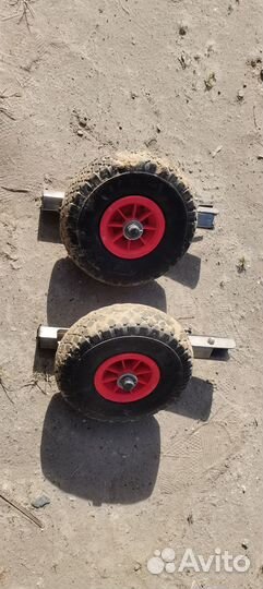 Транцевые колеса для лодки