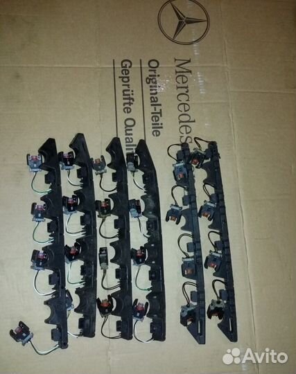 Проводка топливных форсунок мерседес 651