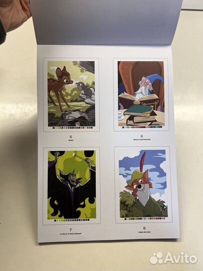 Раскраска по номерам Hachette (красавица и чудовищ