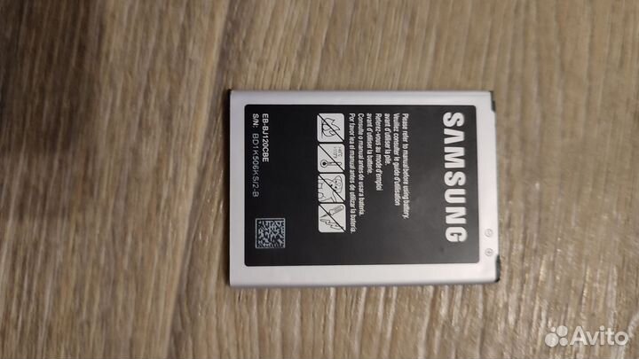 Аккумулятор для телефона samsung j1(2016)