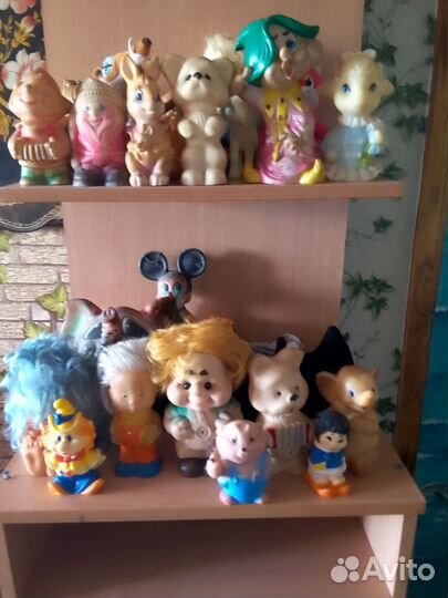 Игрушки резиновые