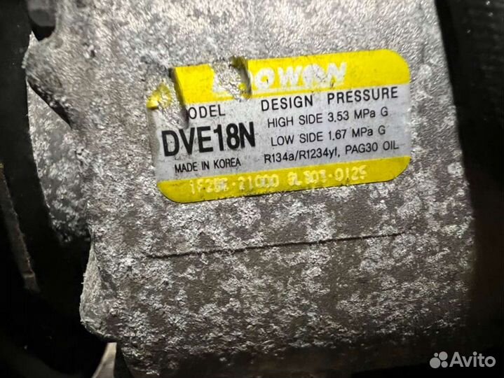 Компрессор кондиционера, Kia Sorento 3 restailing 2019