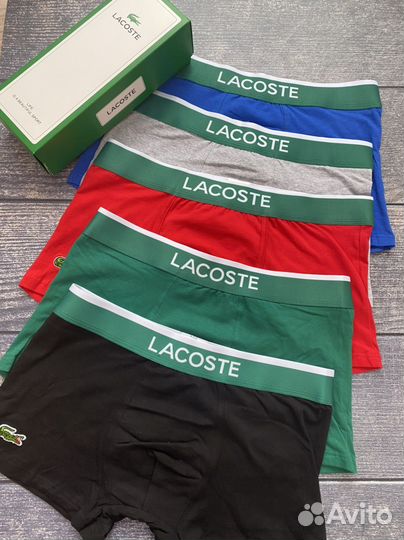 Трусы мужские боксеры lacoste