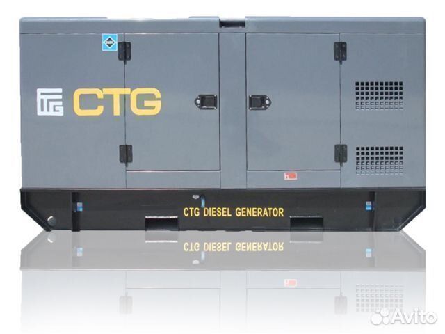 Трехфазный дизельный генератор CTG AD-70RES