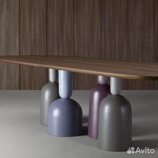 Подстолье из массива дерева ножки для стола