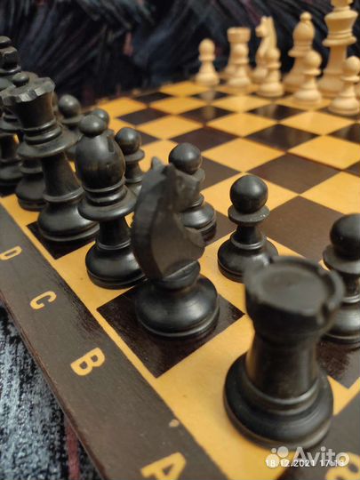 Шахматы деревянные времён СССР