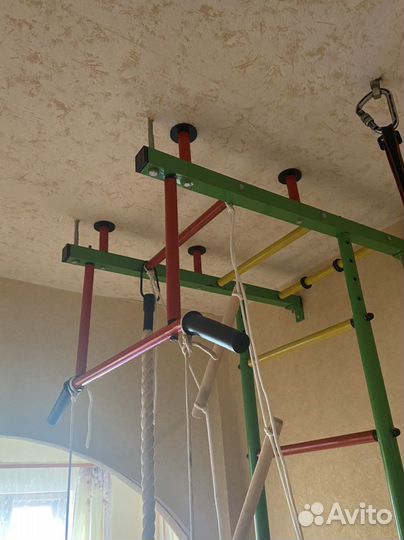 Шведская стенка с турником, мешок набивной