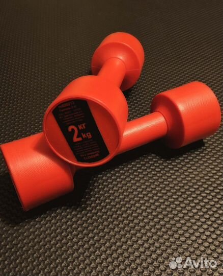 Набор гантелей Leko со стойкой