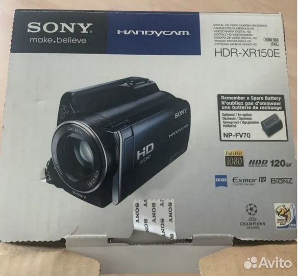 Видеокамера Sony HDR-XR150E (новая)