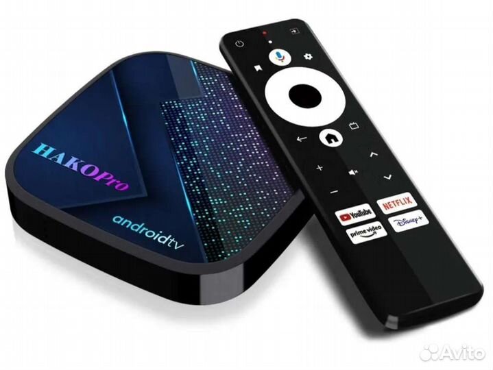 AndroidTVbox Hako pro(4-32Gb),AndroidTV 11,S905Y4