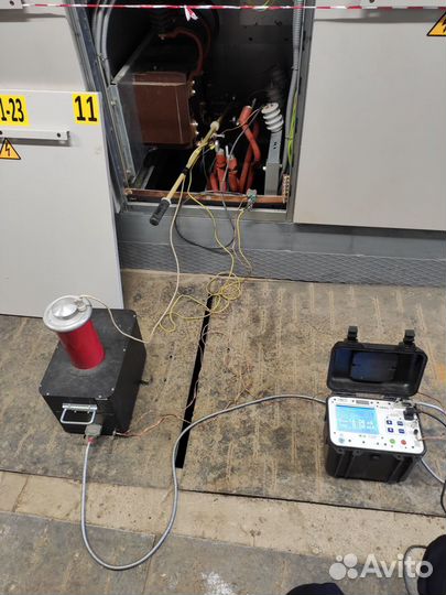 Поиск повреждения кабельной линии,ремонт,испытание