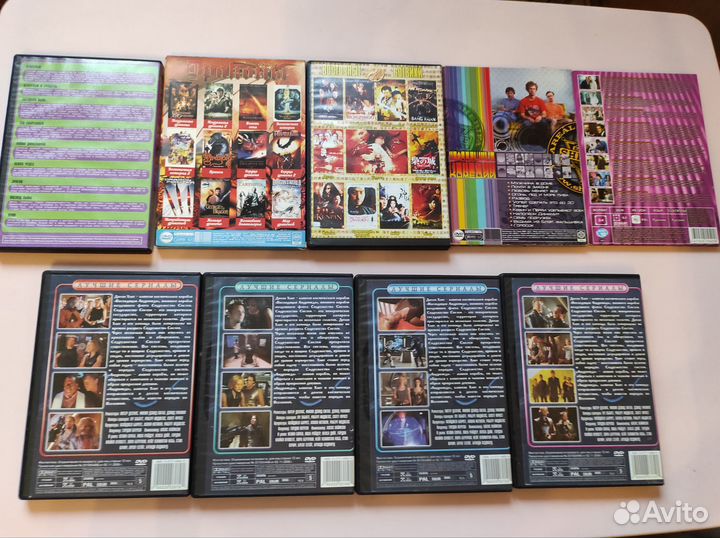 DVD Диски с фильмами разных жанров