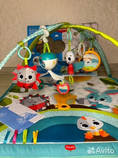 Развивающий коврик tiny love солнечная полянка