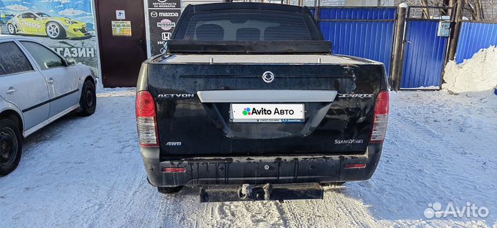 SsangYong Actyon Sports 2.0 МТ, 2008, 187 000 км