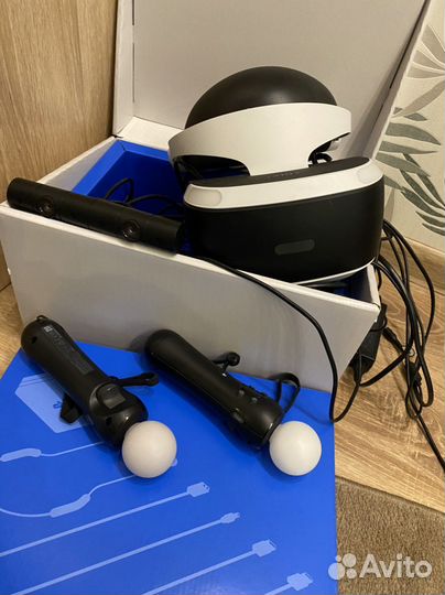 Шлем виртуальной реальности ps 4 и ps 5