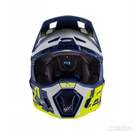 Kpocc-Эндypo Шлем Leatt Moto 7.5 Helmet Blue 2024