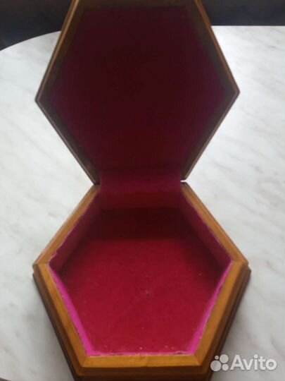 Шкатулка для украшений дерево, ручная работа