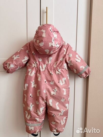 Зимний комбинезон для девочки 86 baby go