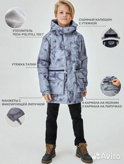 Куртка -парка весна