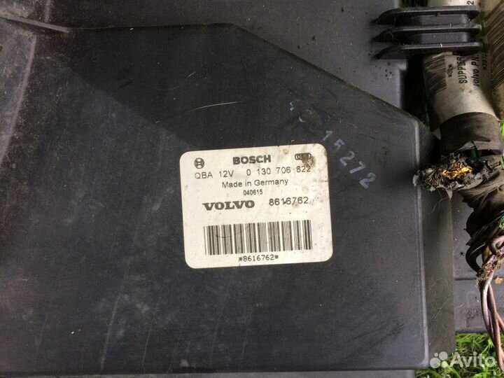 Диффузор радиатора Volvo V70 SW