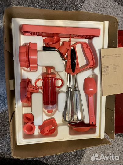 Набор для приготовления кондитерских изделий СССР