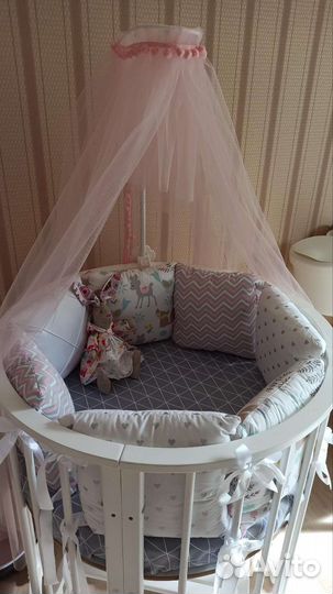 Кроватка-трансформер 8 в 1