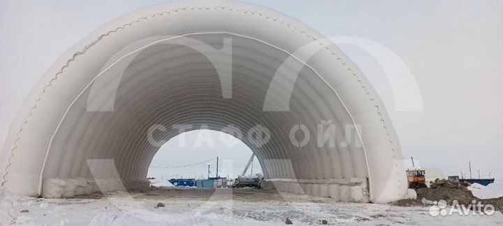 Надувной ангар