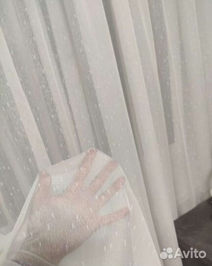 Тюль 5 м на ленте. Турция