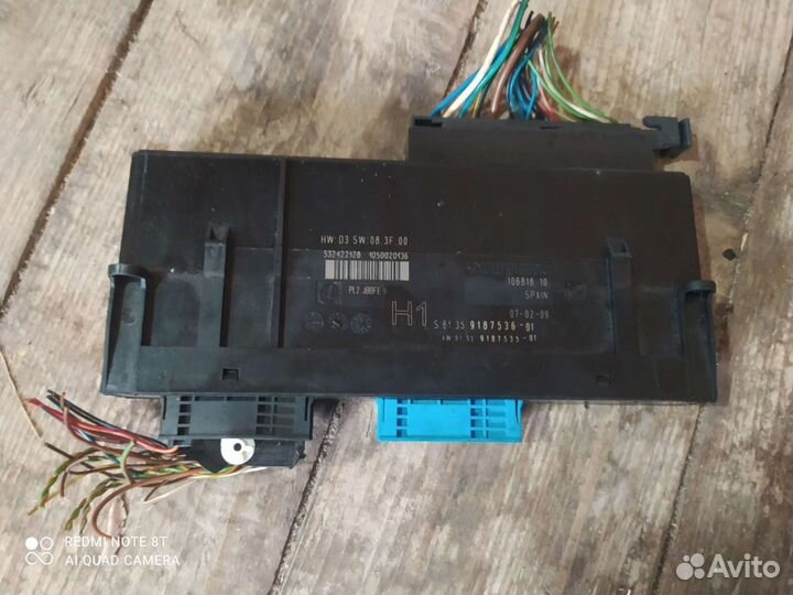 Bmw е90 блок комфорта