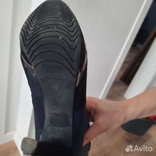 Сапоги женские Италия замшевые 39 размер