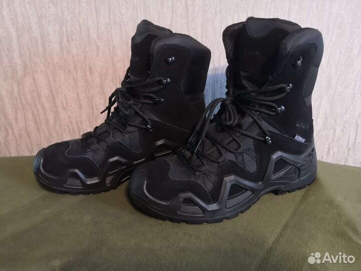 Ботинки тактические Лова высокий берец чёрные