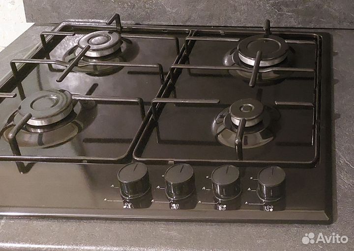 Газовая варочная панель 4 конфорки