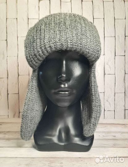 Шапка ушанка женская