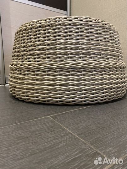 Юбка для елки из ротанга