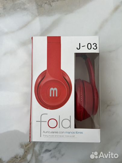 Наушники Fold J-03