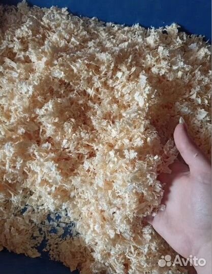 Опилки просушенные, чистые для грызунов и кроликов