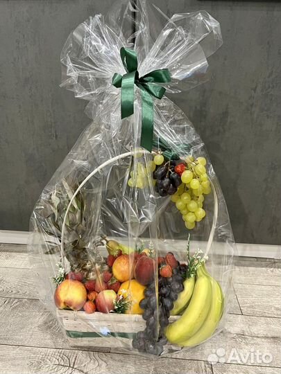 Съедобные фруктовые корзины, съедобные букеты