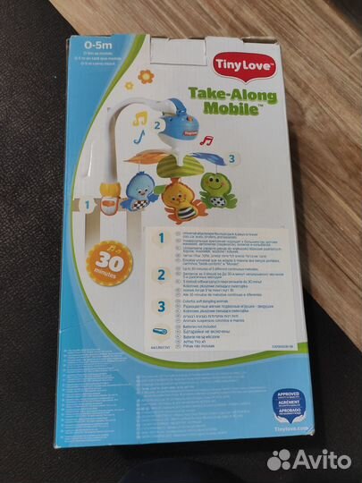 Tiny Love Малый музыкальный мобиль Веселая Африка