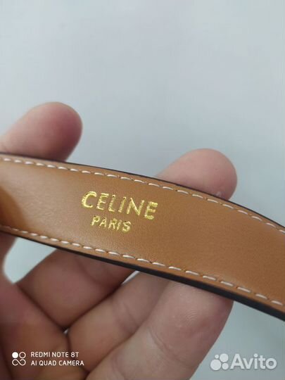 Ремень женский celine натуральная кожа